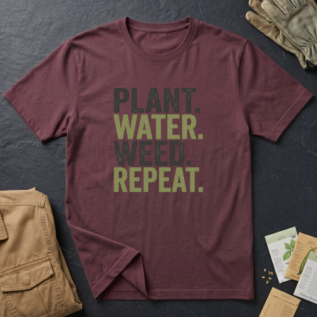 Plant Water Weed Repeat T-Shirt