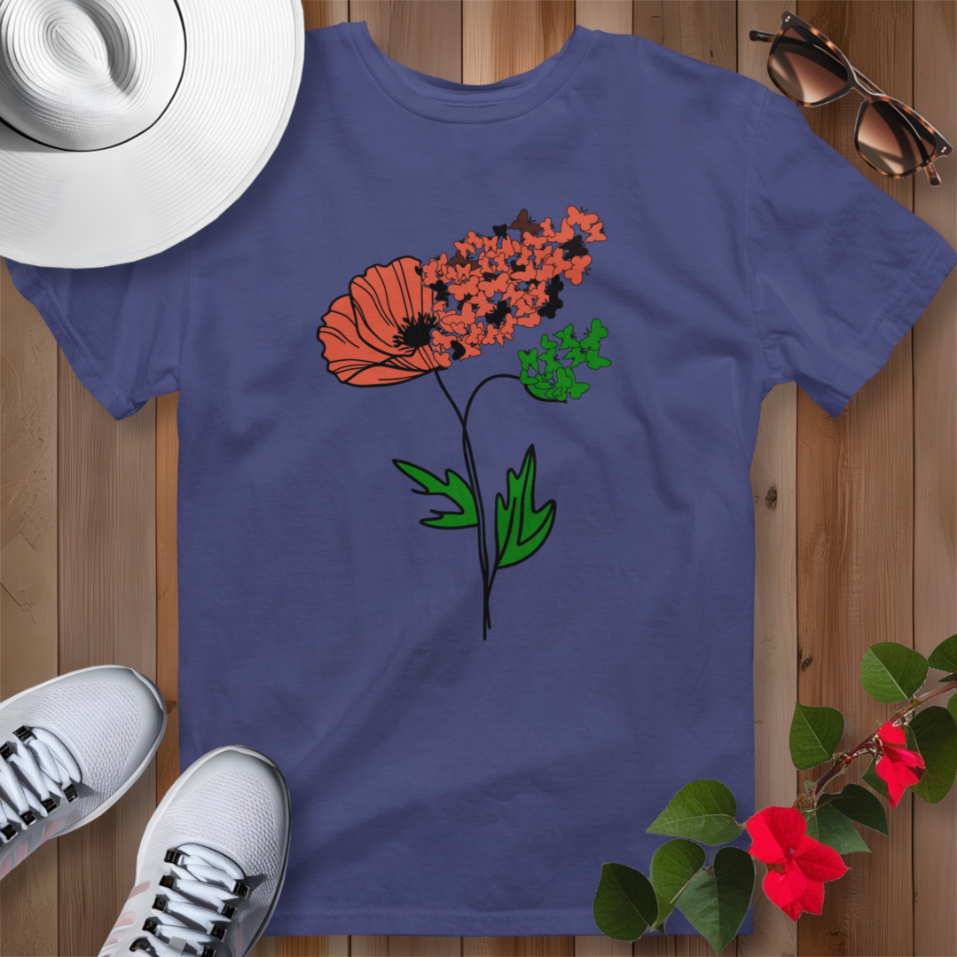 Poppy to Butterfly T-Shirt