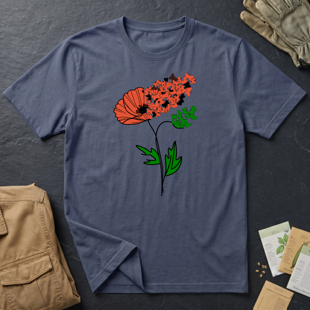 Poppy to Butterfly T-Shirt