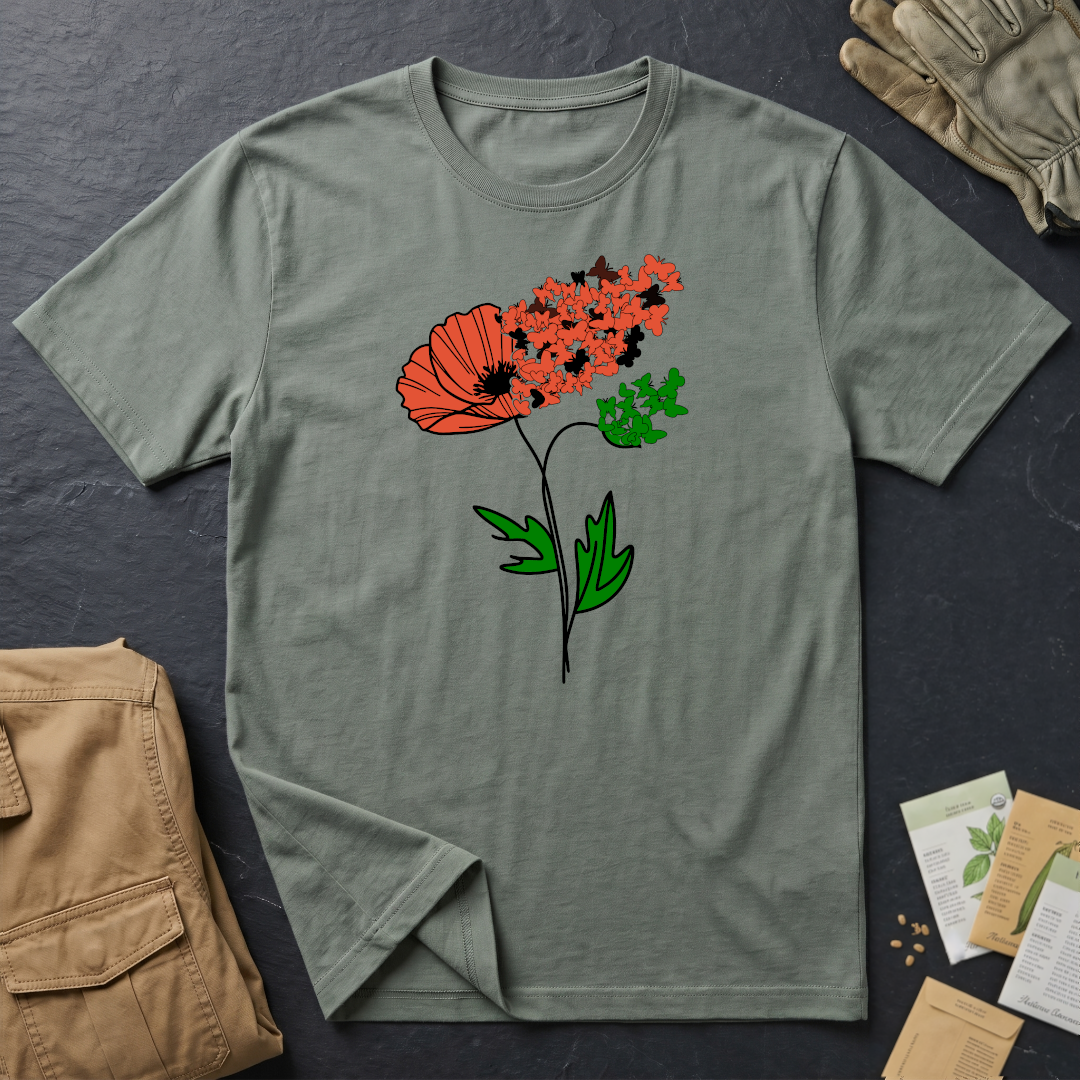 Poppy to Butterfly T-Shirt