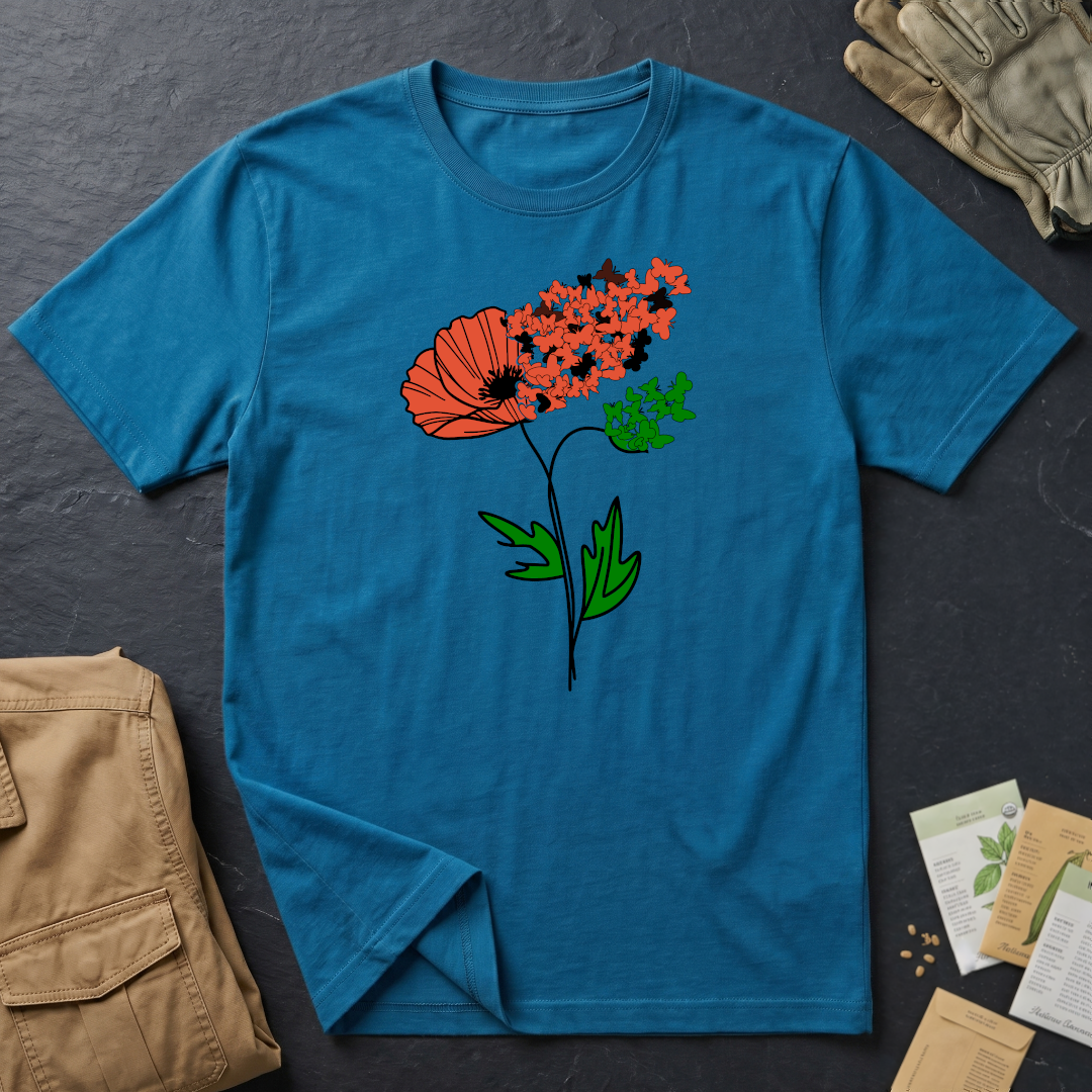 Poppy to Butterfly T-Shirt