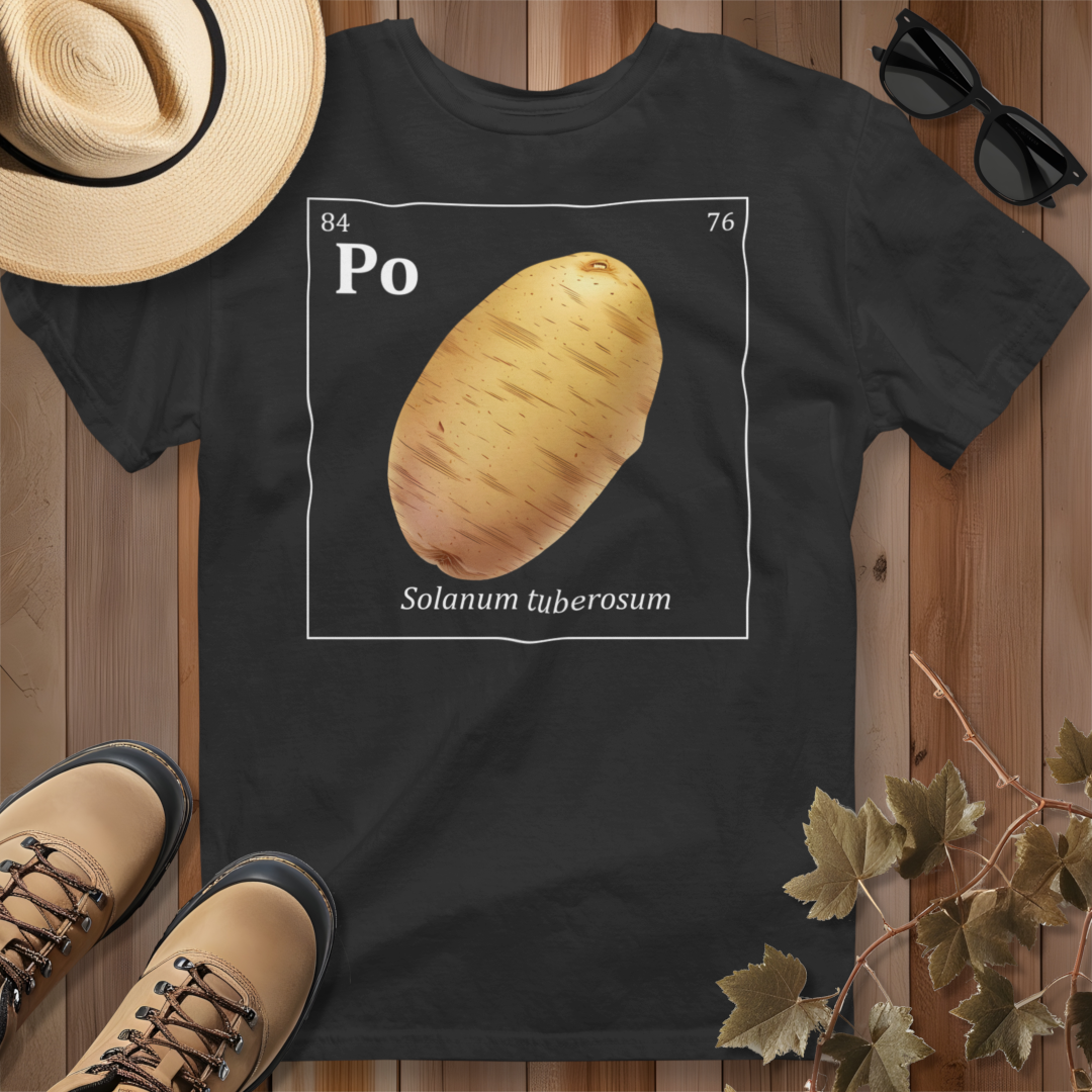 Periodic Table of Vegetables - Potato T-Shirt