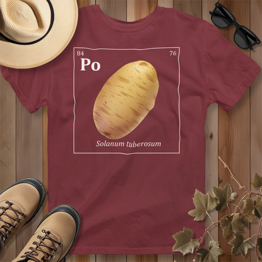 Periodic Table of Vegetables - Potato T-Shirt