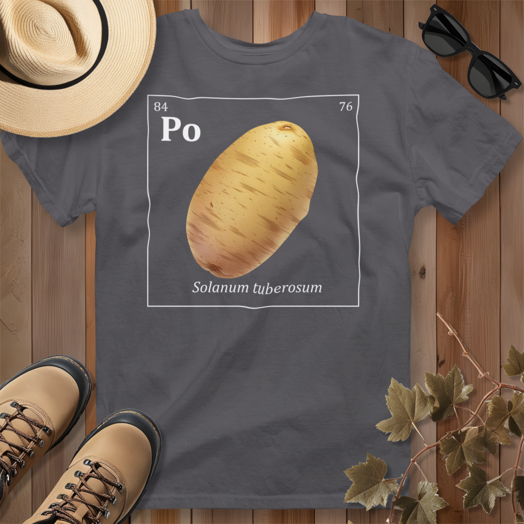 Periodic Table of Vegetables - Potato T-Shirt
