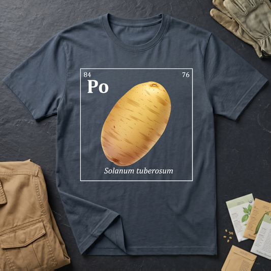Periodic Table of Vegetables - Potato T-Shirt