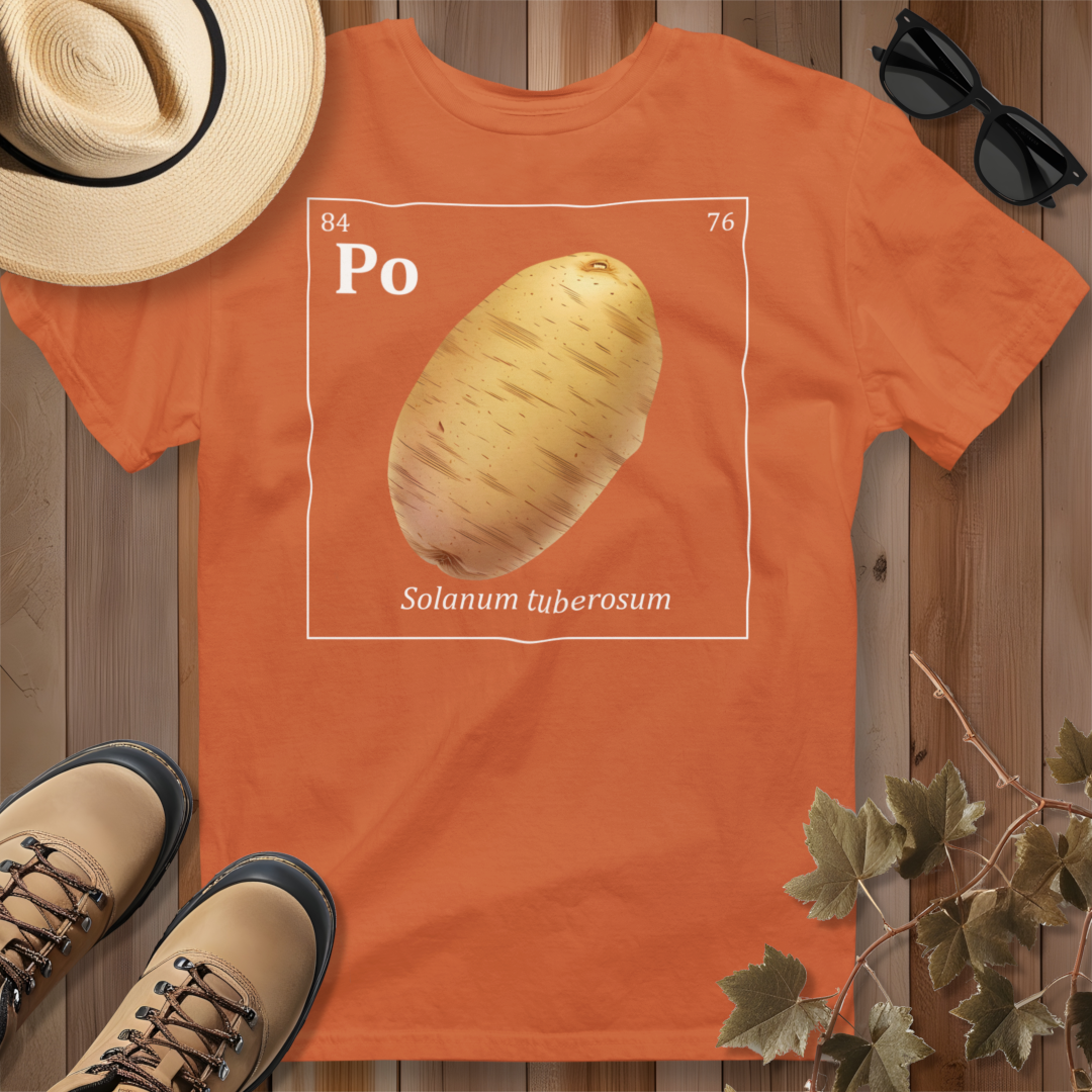 Periodic Table of Vegetables - Potato T-Shirt