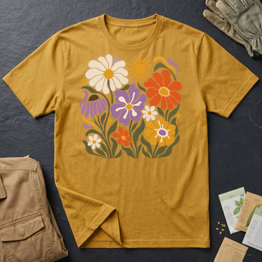 Psychedelic Flowers T-Shirt
