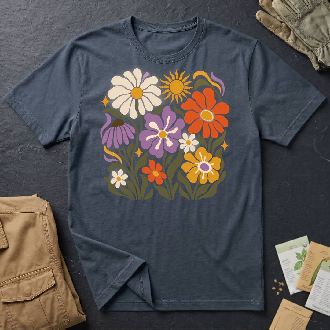 Psychedelic Flowers T-Shirt