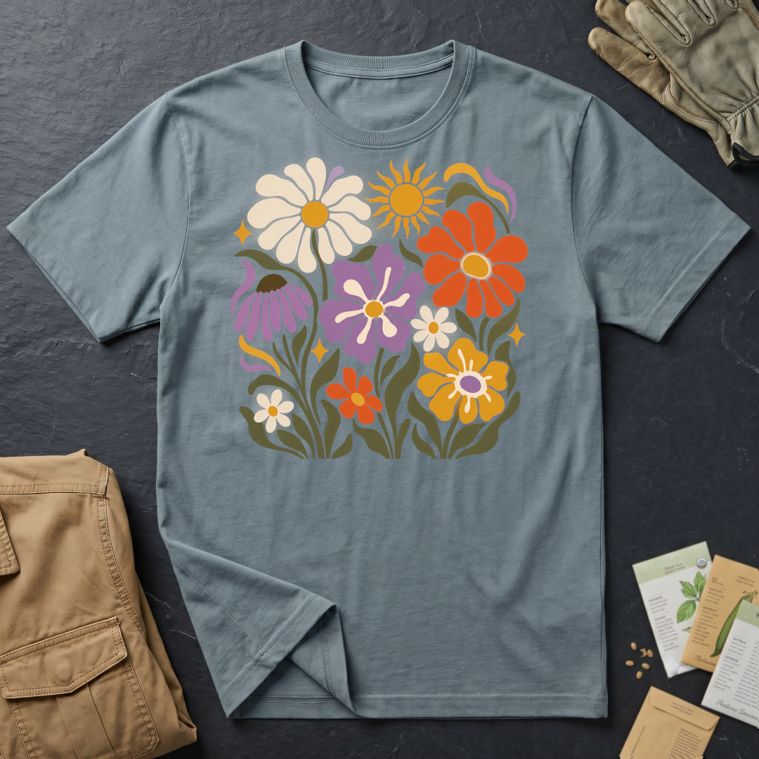 Psychedelic Flowers T-Shirt