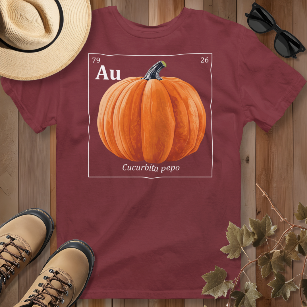 Periodic Table of Vegetables - Pumpkin T-Shirt