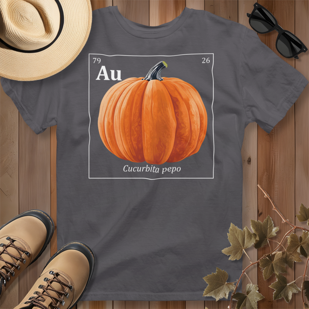 Periodic Table of Vegetables - Pumpkin T-Shirt
