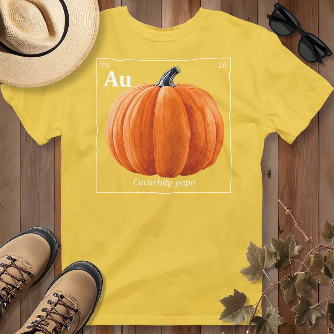 Periodic Table of Vegetables - Pumpkin T-Shirt