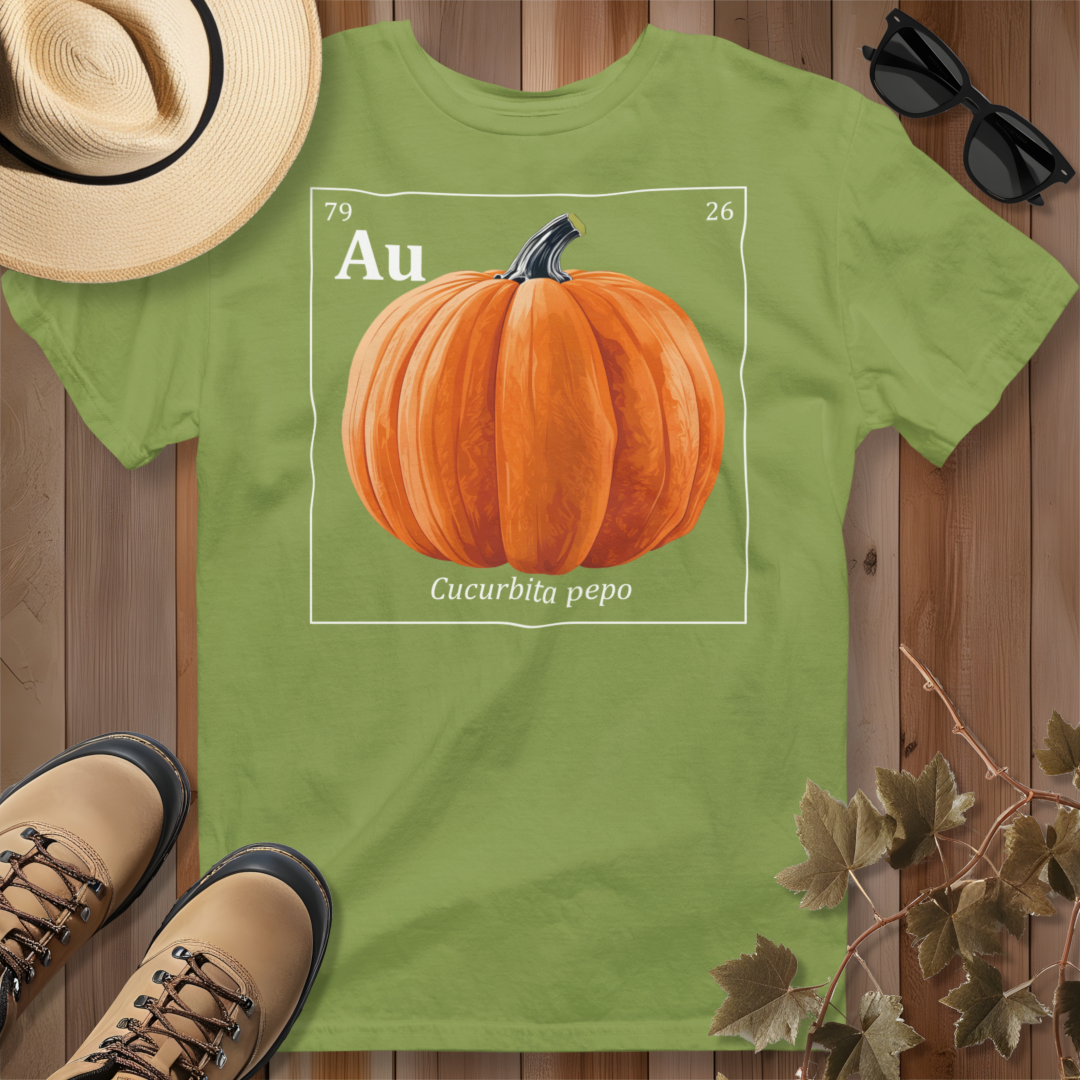 Periodic Table of Vegetables - Pumpkin T-Shirt