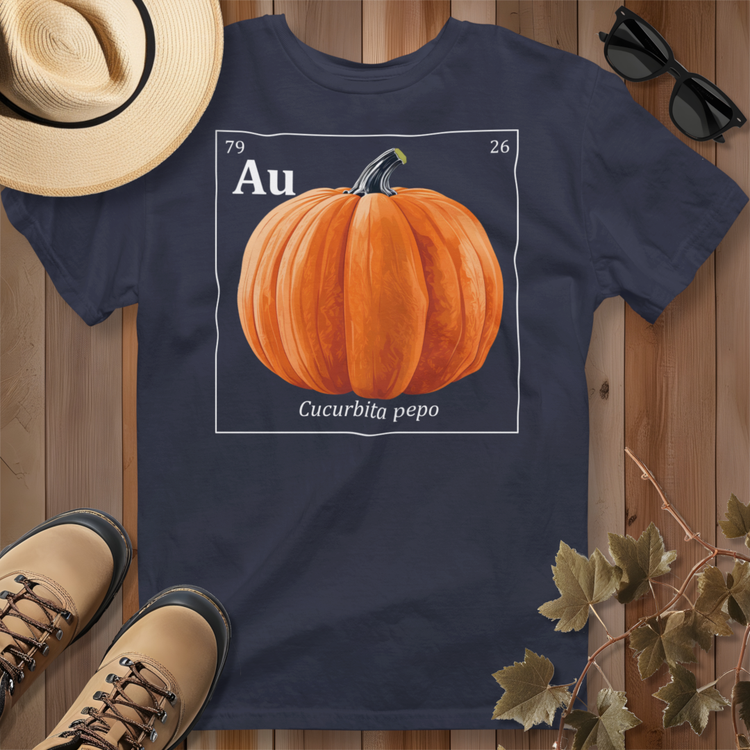 Periodic Table of Vegetables - Pumpkin T-Shirt