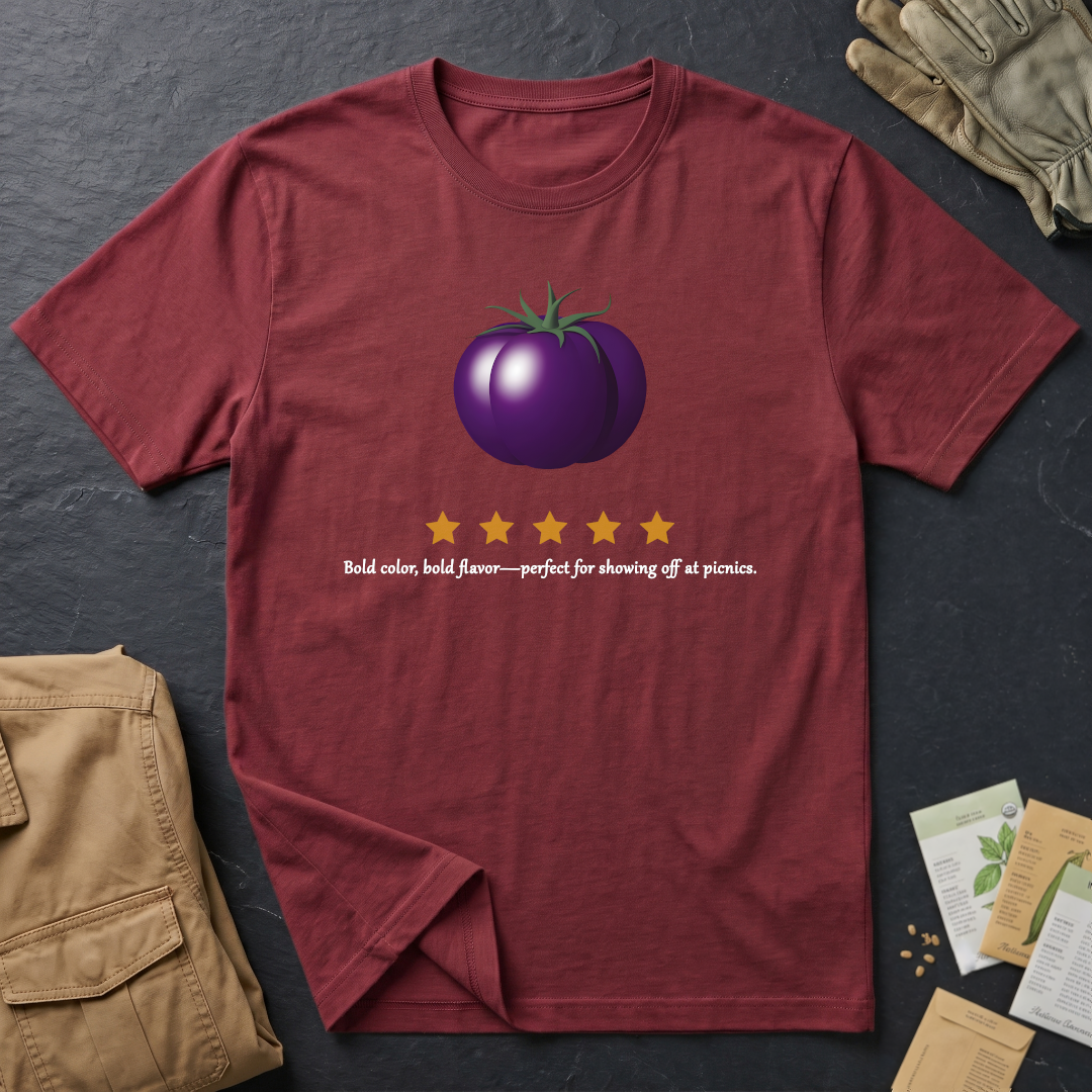 Purple Tomato Review 4 T-Shirt