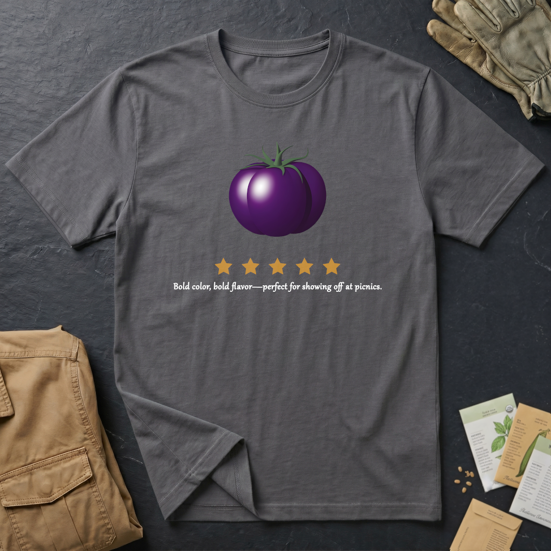 Purple Tomato Review 4 T-Shirt
