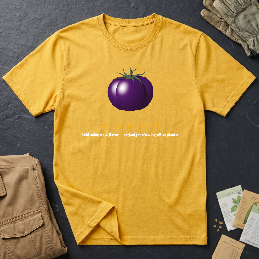 Purple Tomato Review 4 T-Shirt