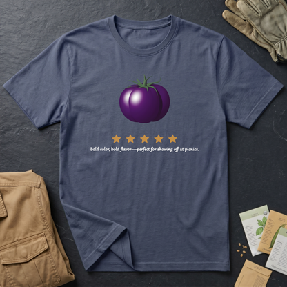 Purple Tomato Review 4 T-Shirt