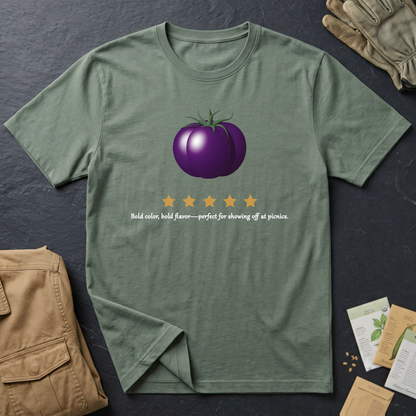 Purple Tomato Review 4 T-Shirt