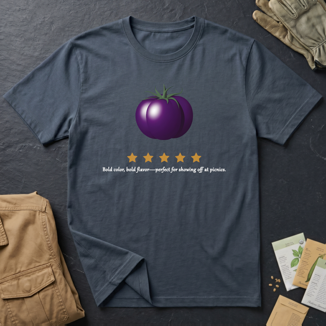 Purple Tomato Review 4 T-Shirt