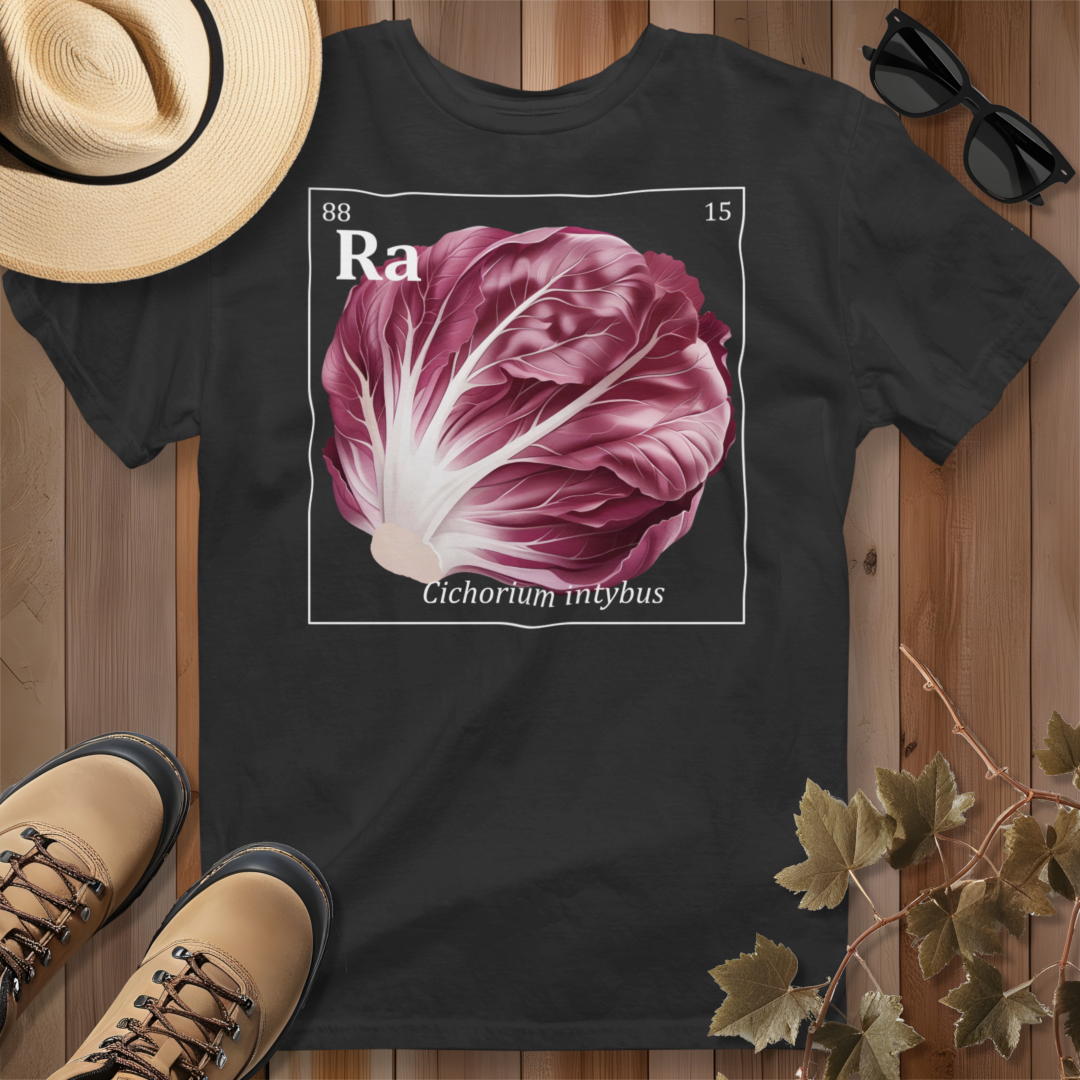 Periodic Table of Vegetables - Radicchio T-Shirt