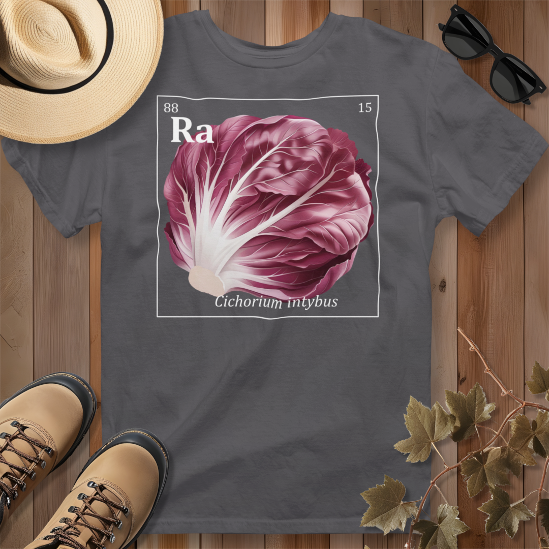 Periodic Table of Vegetables - Radicchio T-Shirt