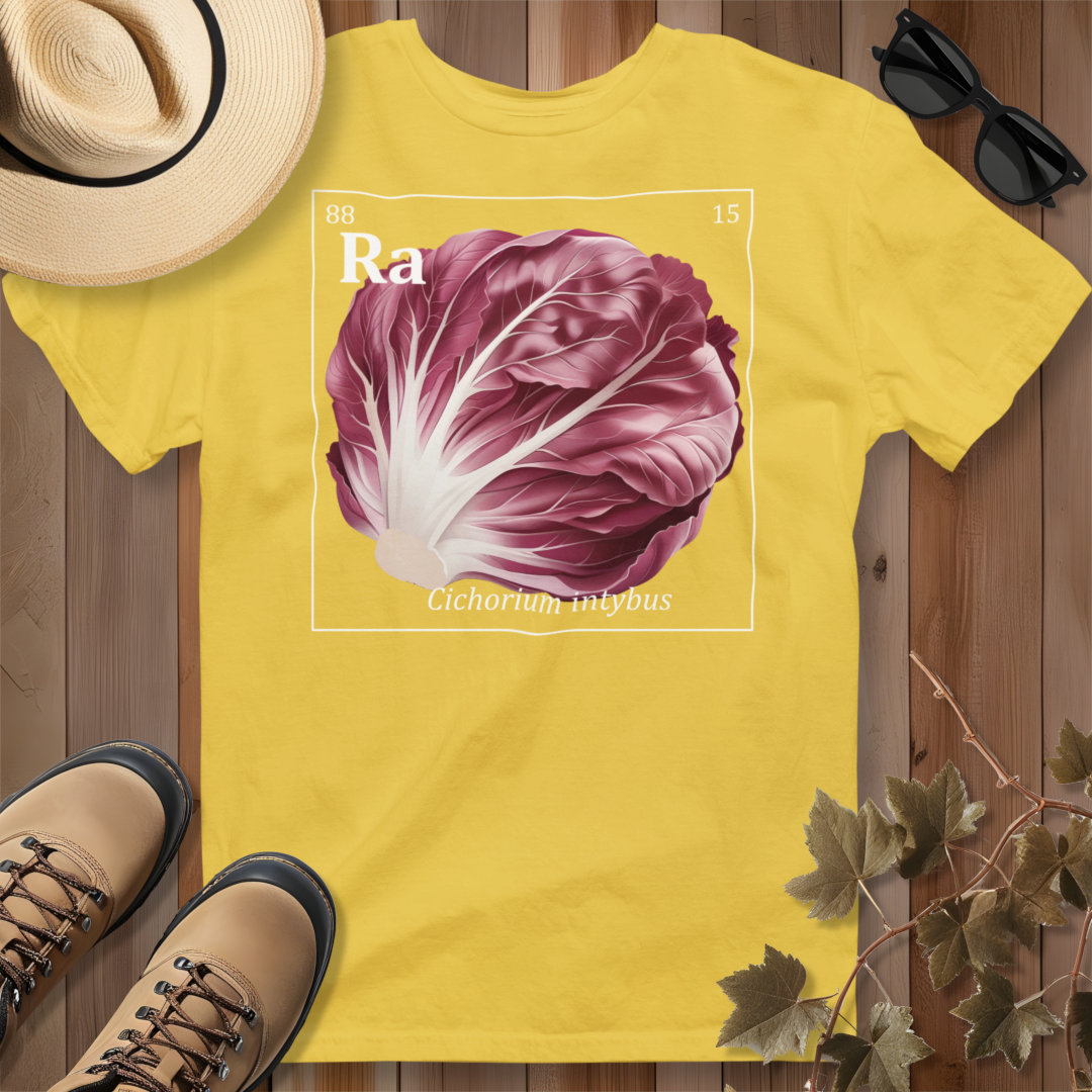 Periodic Table of Vegetables - Radicchio T-Shirt