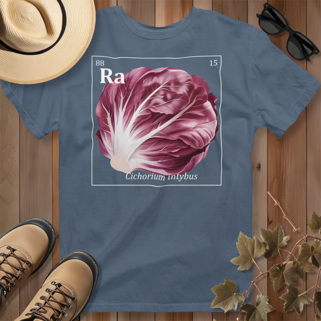 Periodic Table of Vegetables - Radicchio T-Shirt