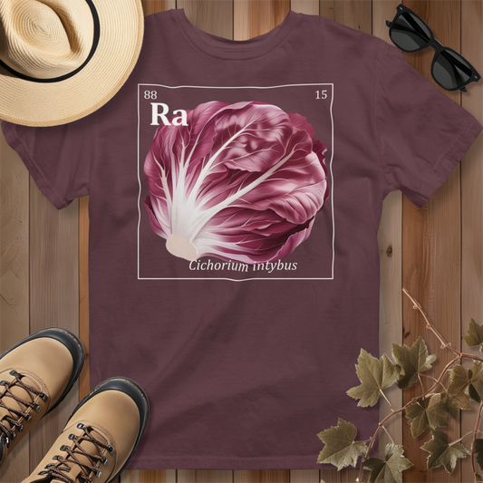 Periodic Table of Vegetables - Radicchio T-Shirt