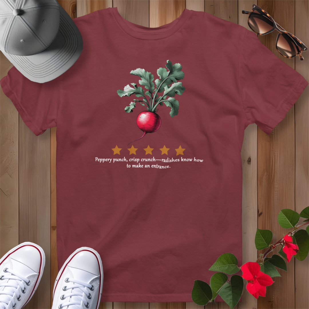 Red Radish Review 2 T-Shirt