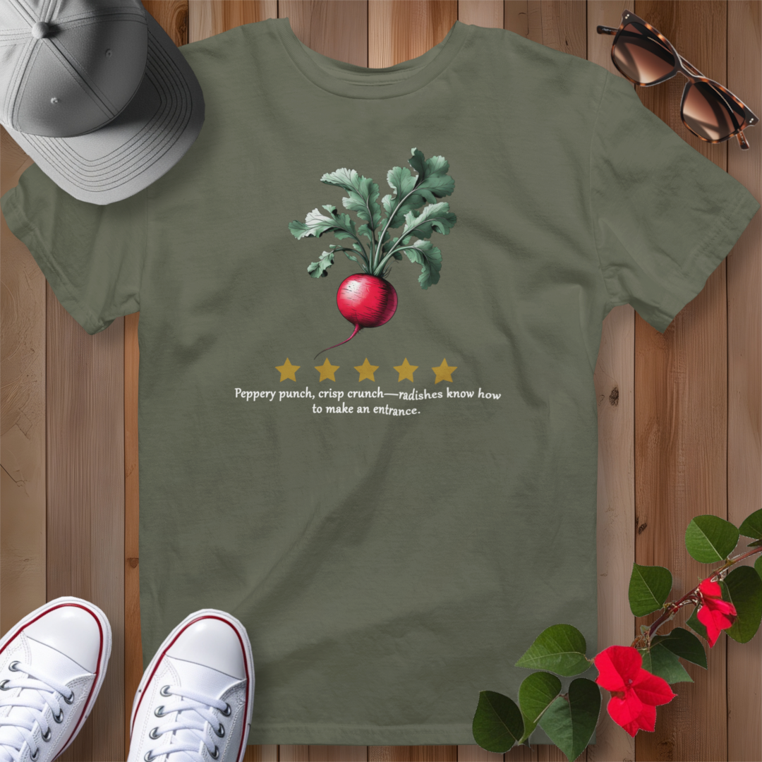 Red Radish Review 2 T-Shirt