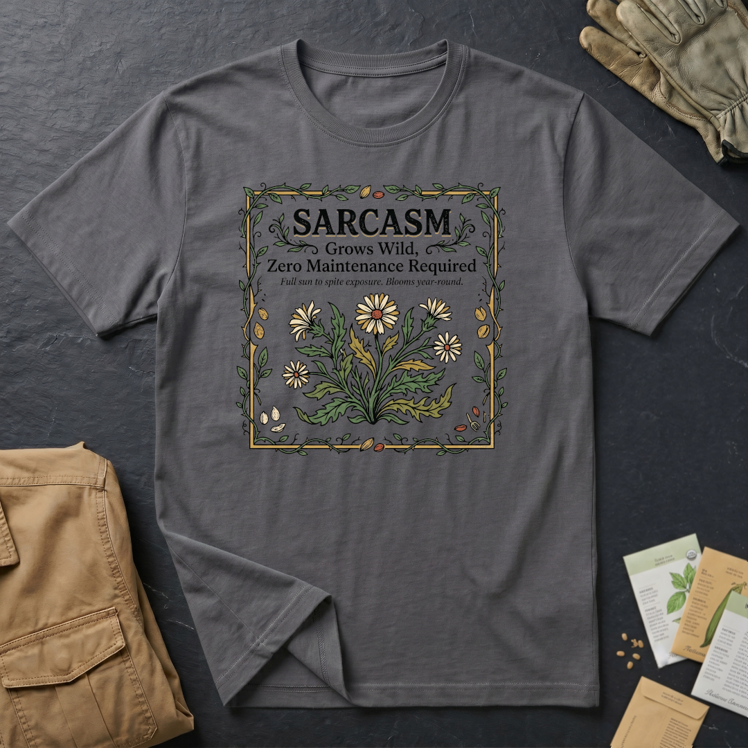 Sarcasm Grows Wild T-Shirt