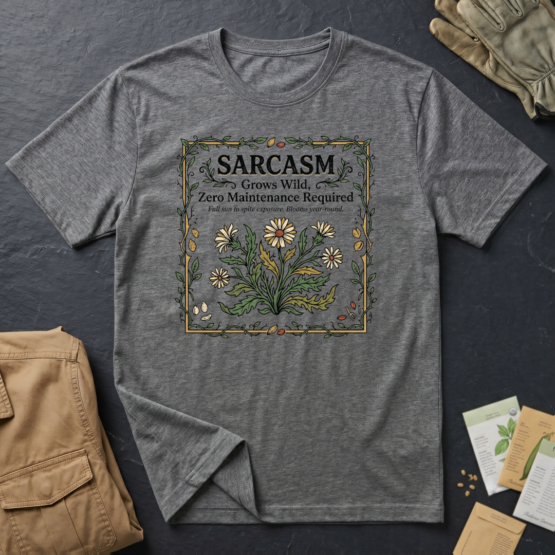 Sarcasm Grows Wild T-Shirt