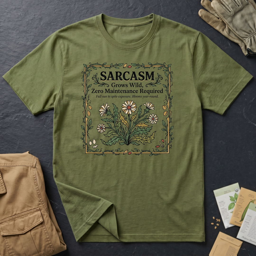 Sarcasm Grows Wild T-Shirt