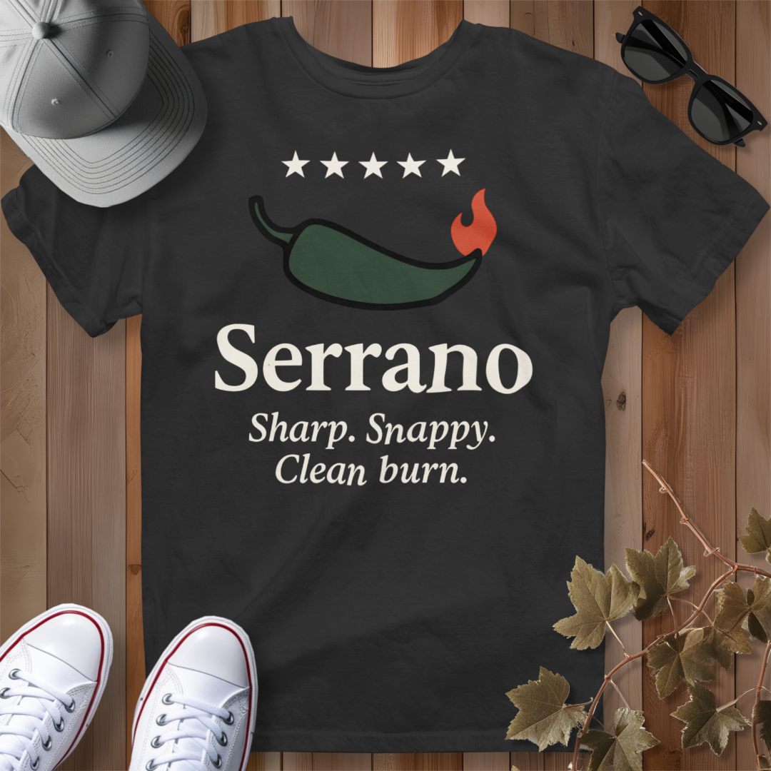 Serrano Pepper Review T-Shirt