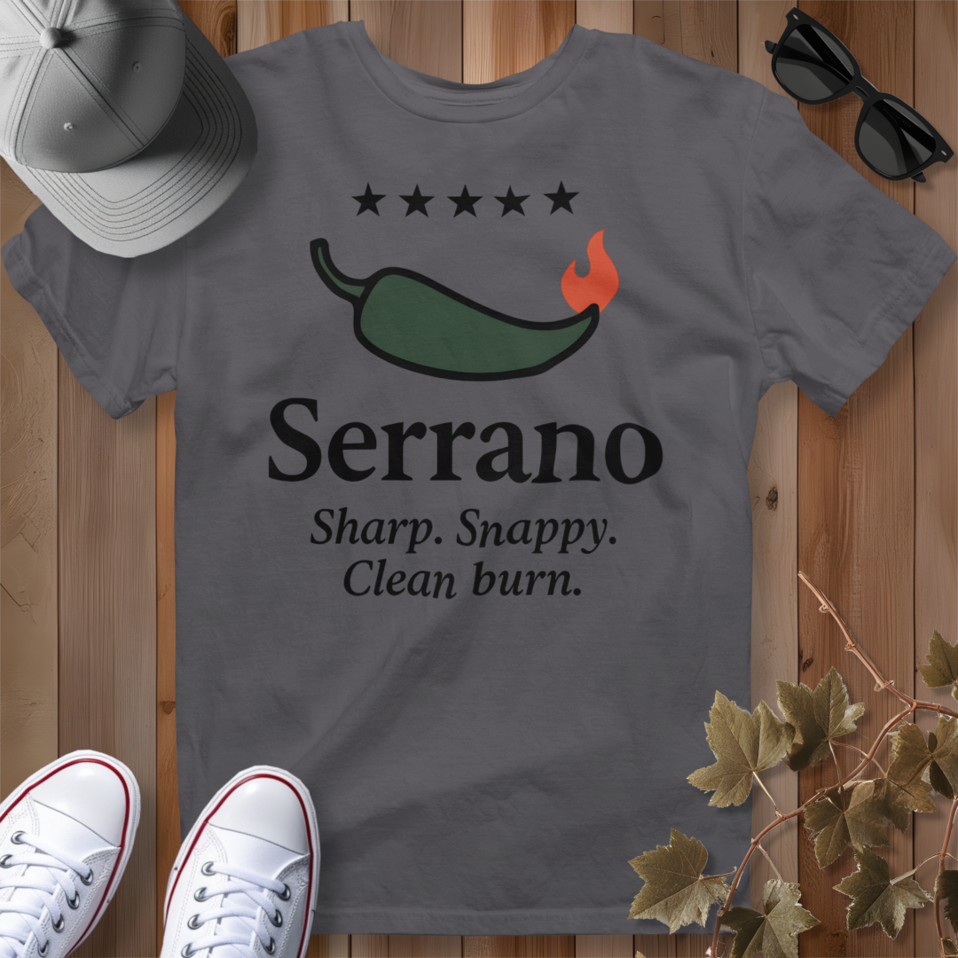 Serrano Pepper Review T-Shirt