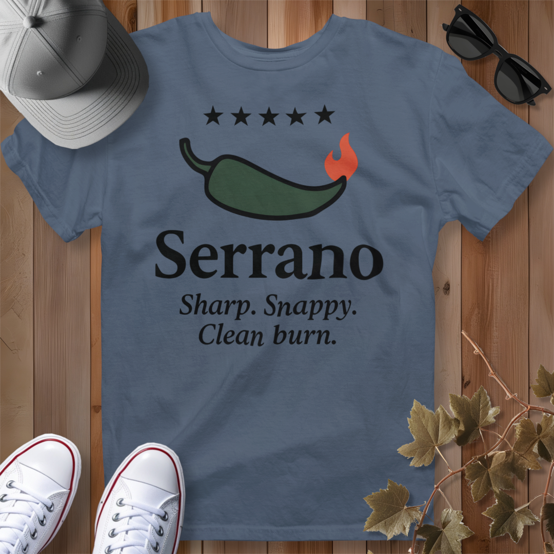 Serrano Pepper Review T-Shirt