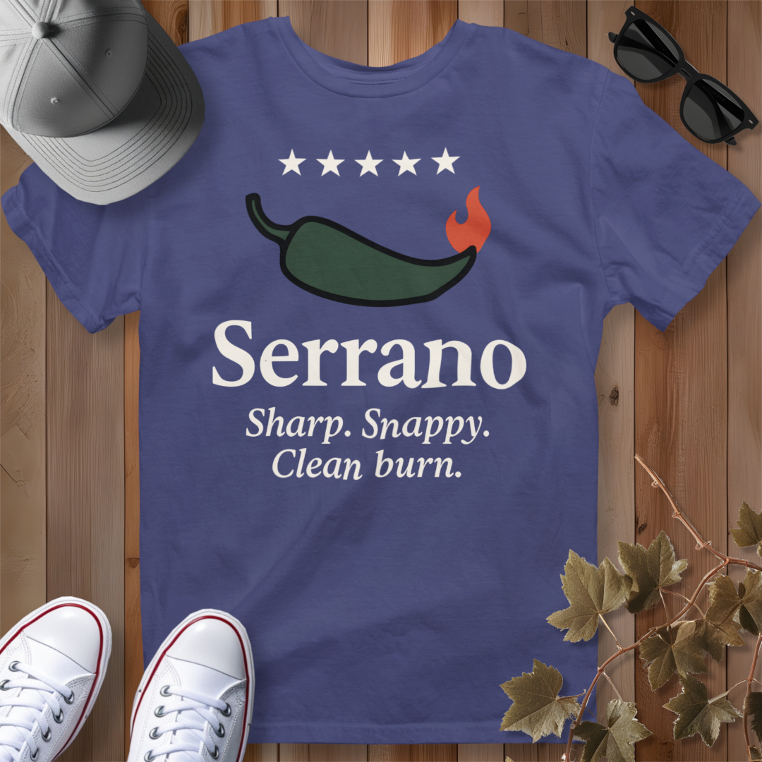 Serrano Pepper Review T-Shirt