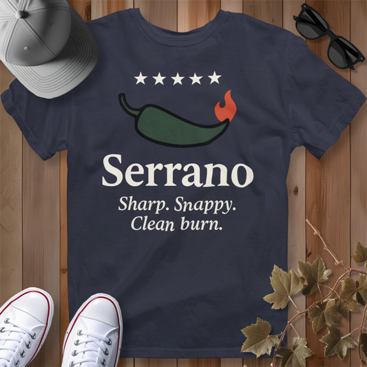 Serrano Pepper Review T-Shirt