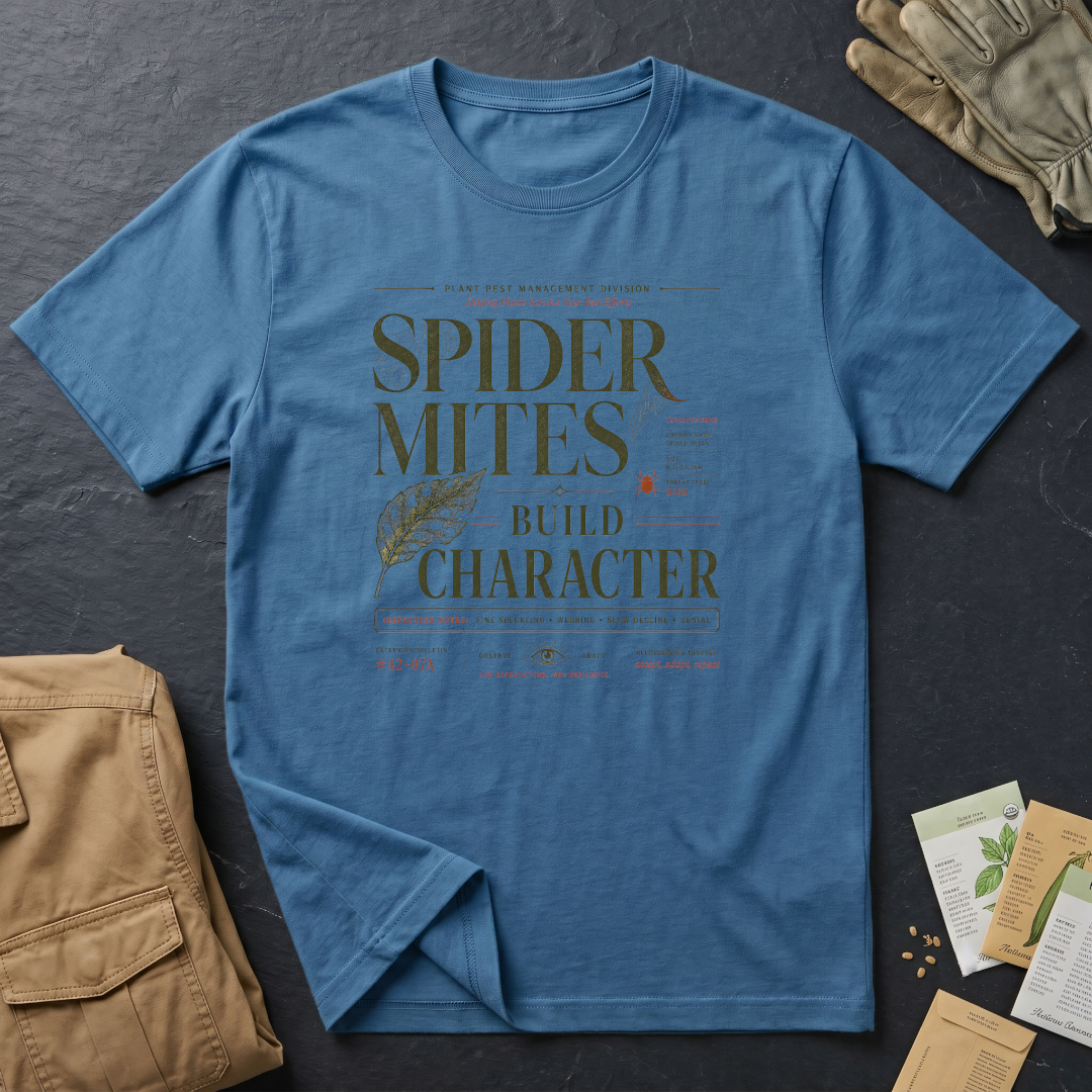Spider Mites Build Character T-Shirt