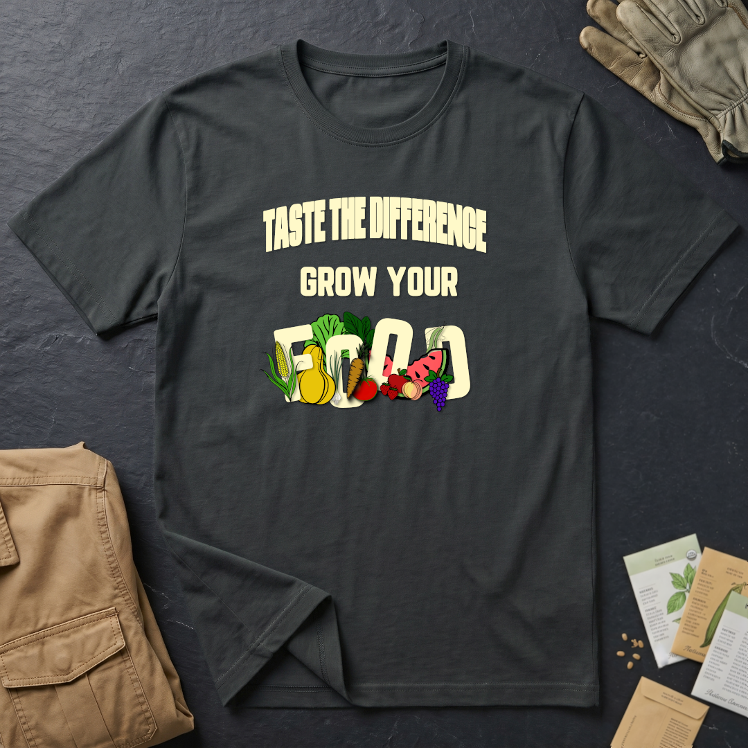 Taste the Difference Grow Your Food T-Shirt
