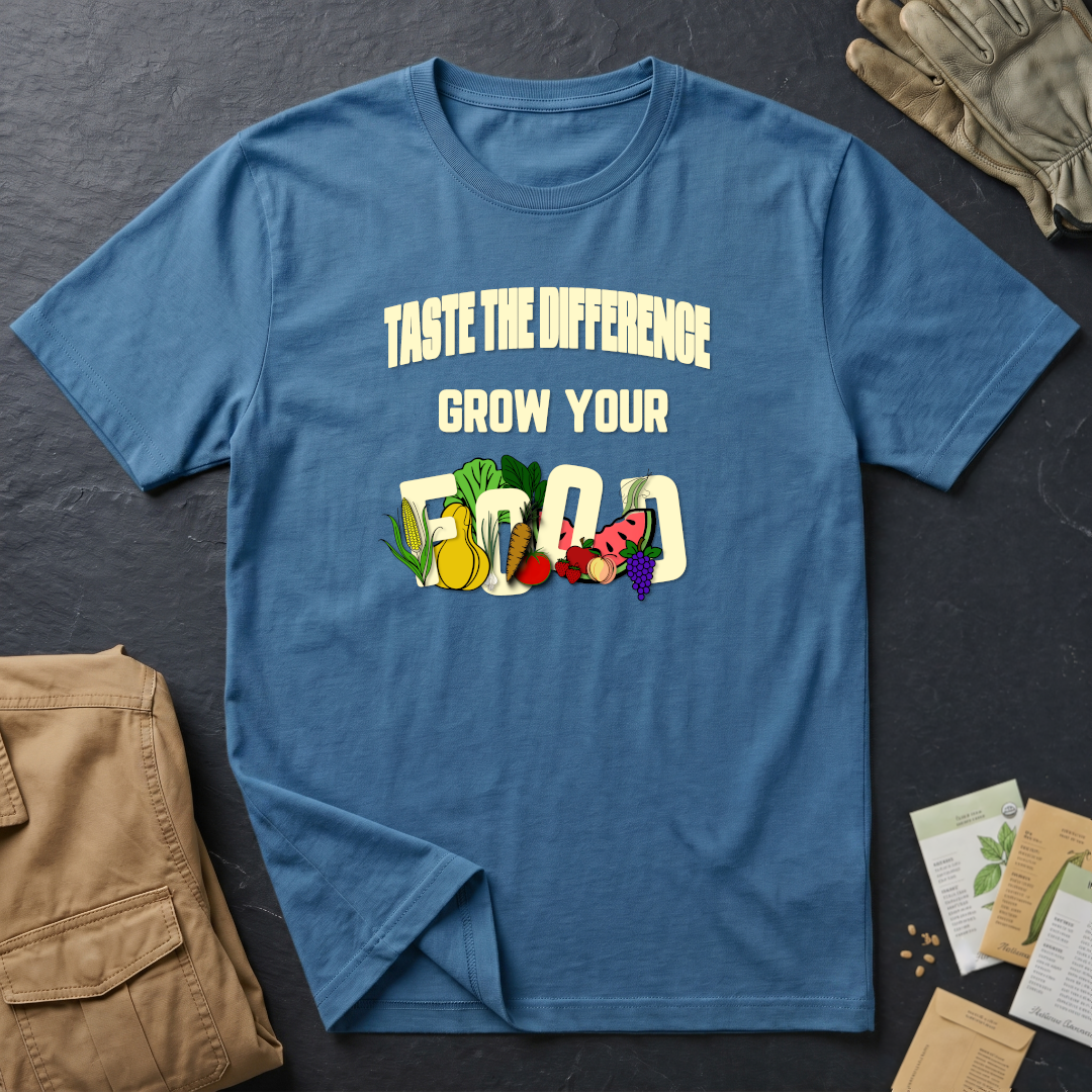 Taste the Difference Grow Your Food T-Shirt