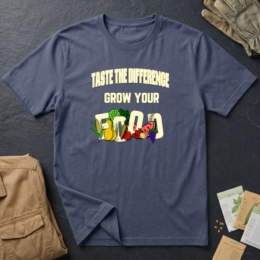 Taste the Difference Grow Your Food T-Shirt
