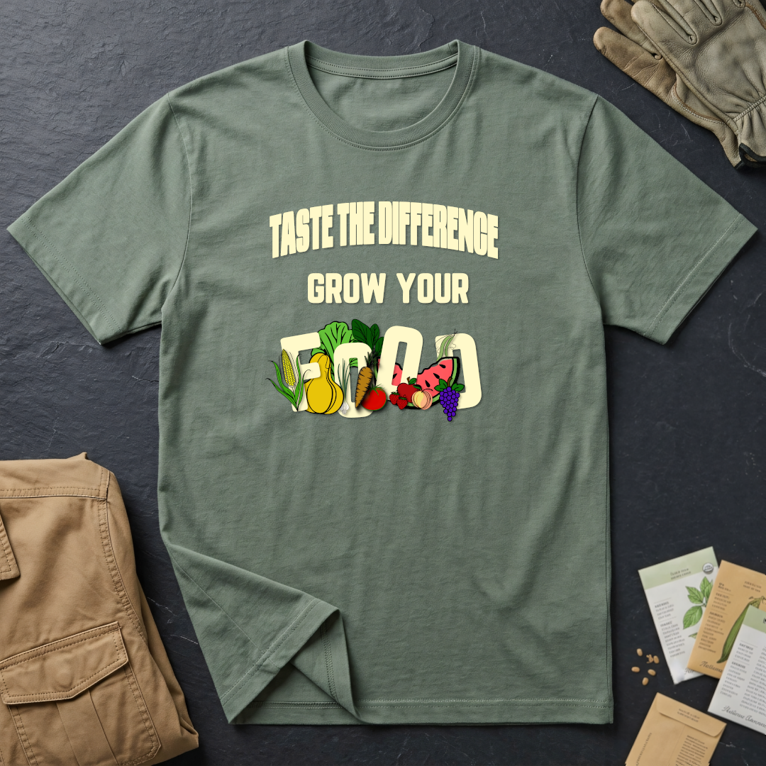 Taste the Difference Grow Your Food T-Shirt