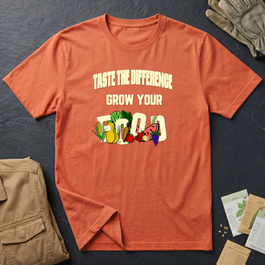 Taste the Difference Grow Your Food T-Shirt