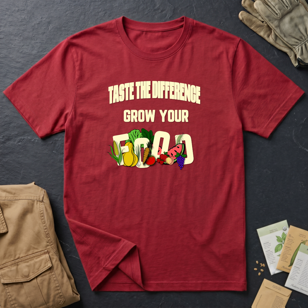 Taste the Difference Grow Your Food T-Shirt