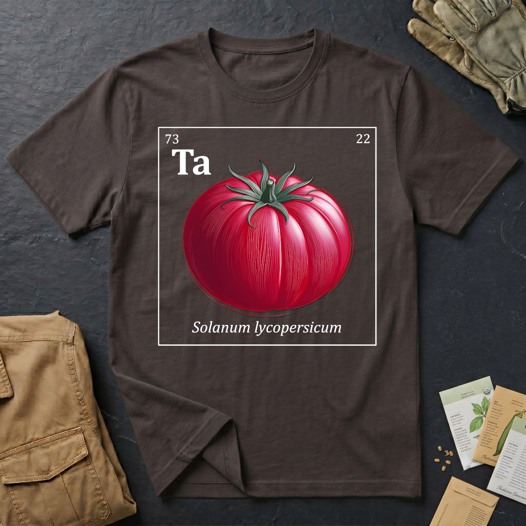 Periodic Table of Vegetables - Tomato T-Shirt