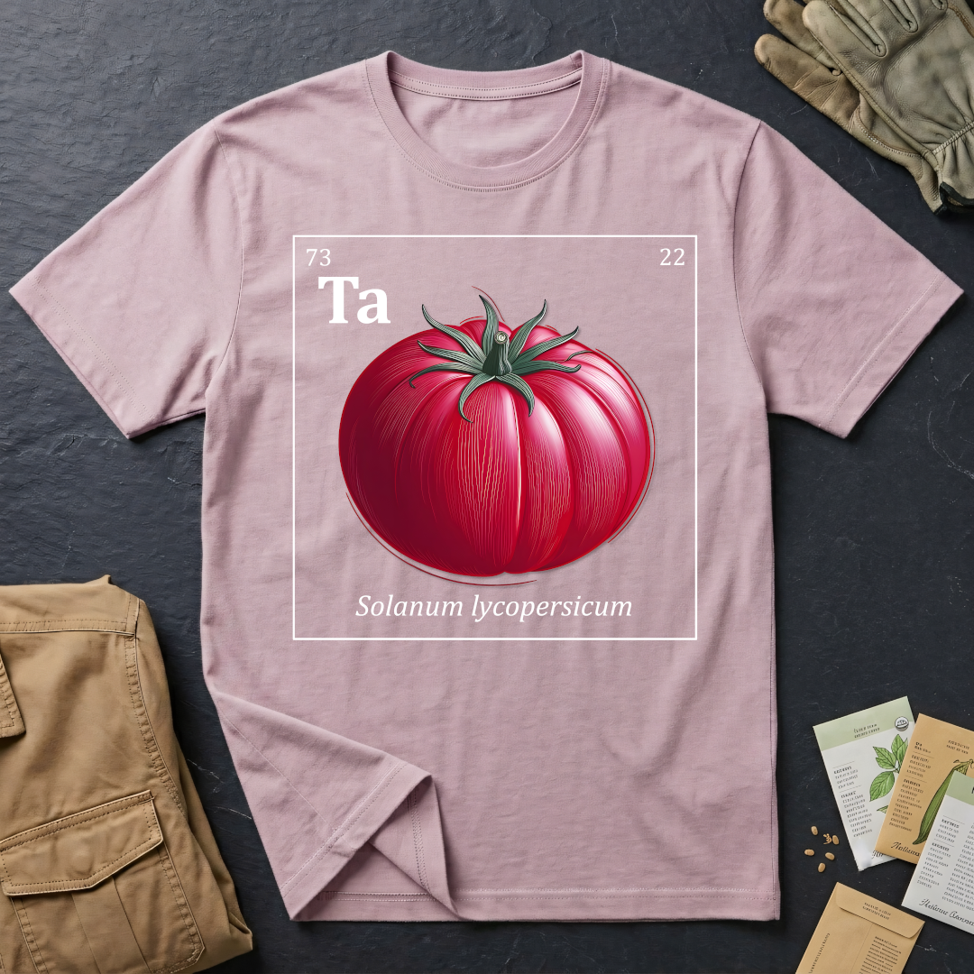 Periodic Table of Vegetables - Tomato T-Shirt