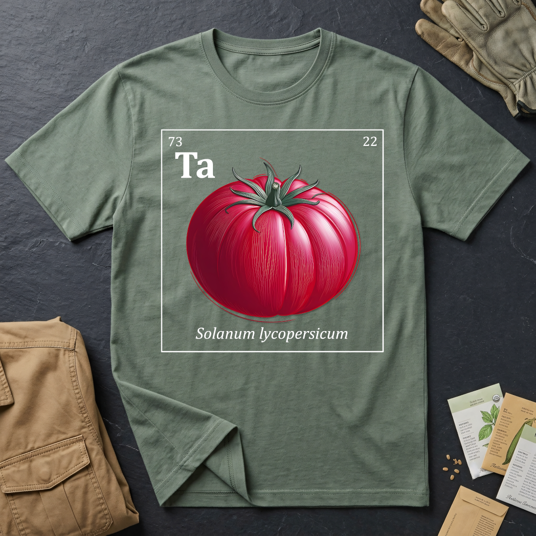 Periodic Table of Vegetables - Tomato T-Shirt