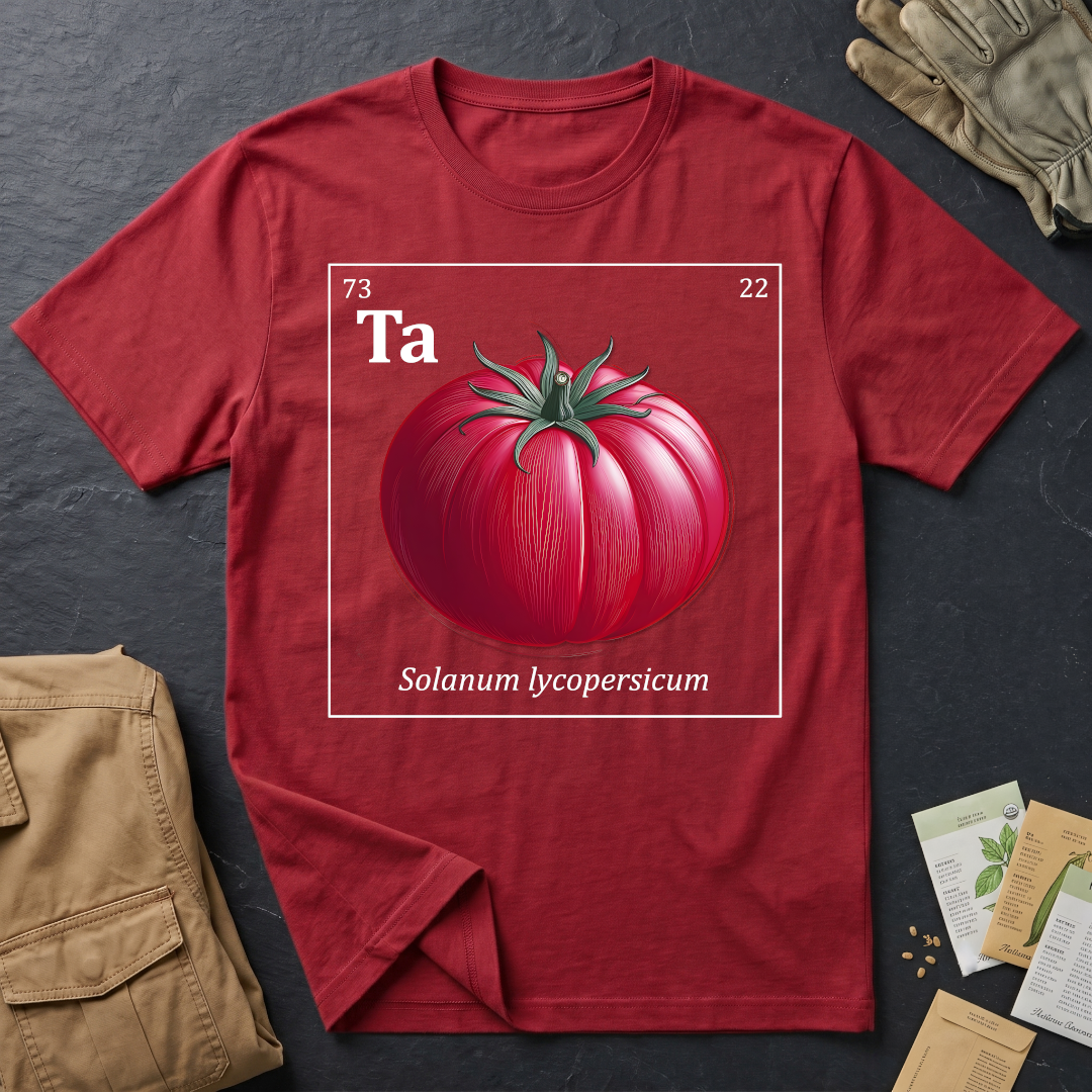 Periodic Table of Vegetables - Tomato T-Shirt
